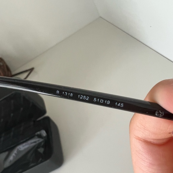 BURBERRY London 1318 Unisex prescription Eyeglasses Black Made in Italy - Picture 8 of 16